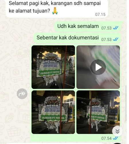 Pengiriman Papan Bunga Selamat Sudimara Jaya