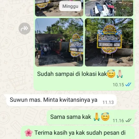 Pengiriman Papan Bunga Duka Sudimara Jaya