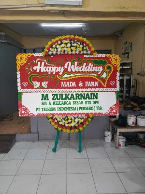 Papan Bunga di Sudimara Jaya