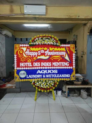 Papan Bunga di Sudimara Jaya