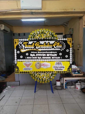 Papan Bunga di Sudimara Jaya