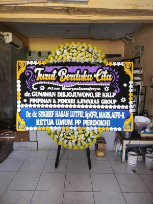 Papan Bunga di Sudimara Jaya